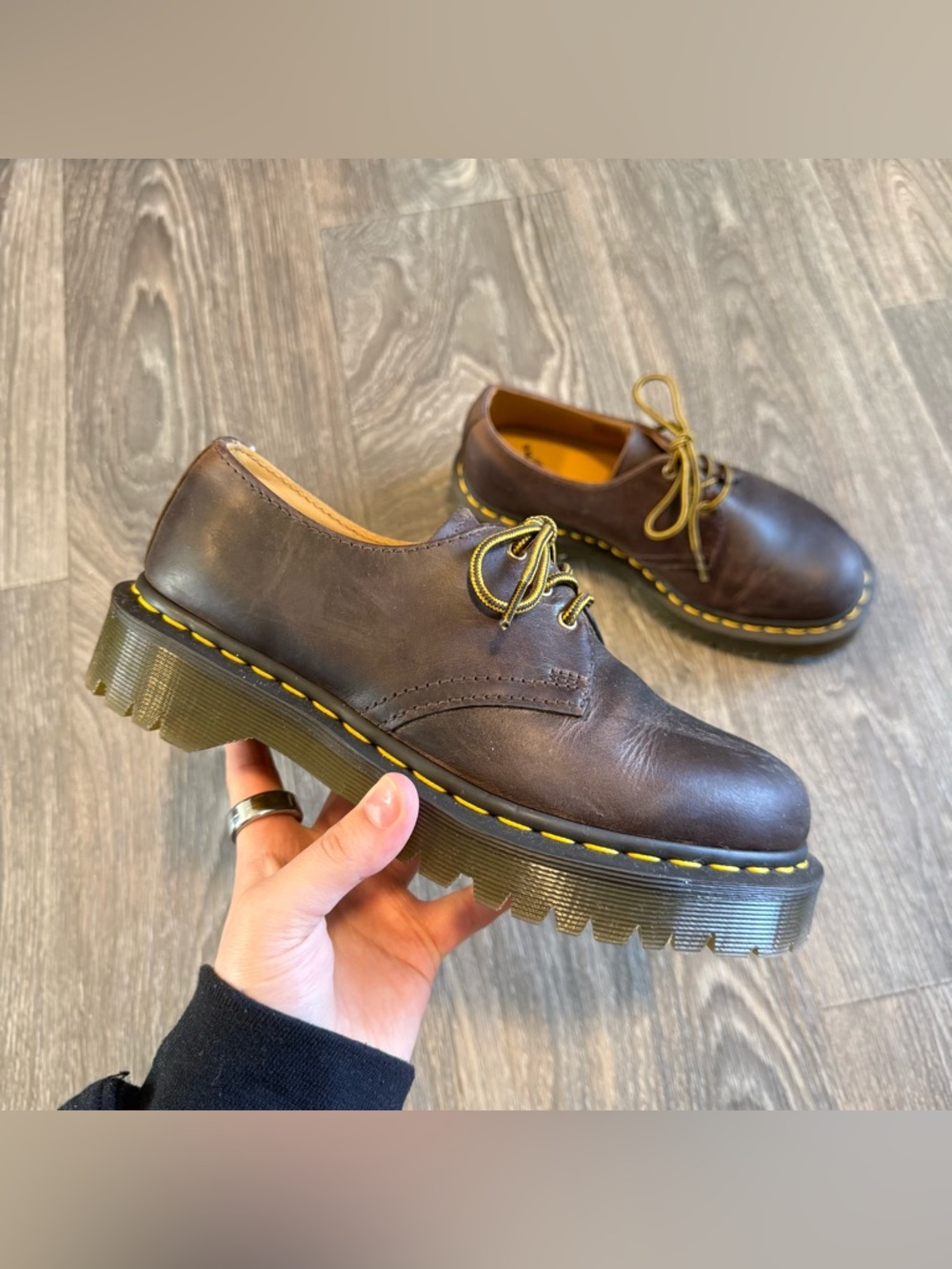 |SOLD| dr. martens 1461 bex leather oxford loafer shoes